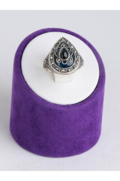 Furkan Oltutaşı Sedef Oltu Taşı Gümüş Yüzük