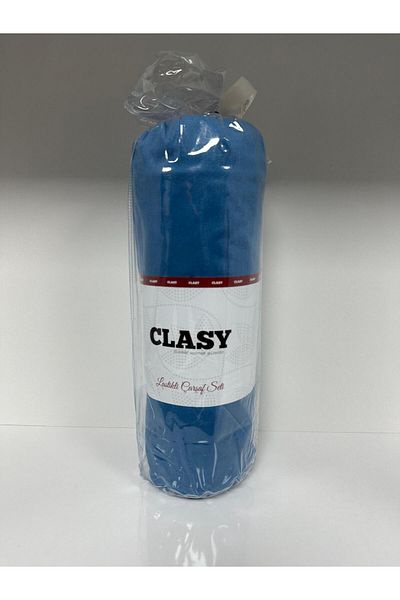 Clasy طقم ملاءات مرنة فردية من Ranforce - أزرق عادي