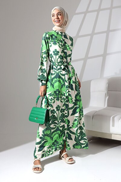 Mihran Butik 100% Viscose - Casual and Comfortable Floral Print Tiril Summer ...