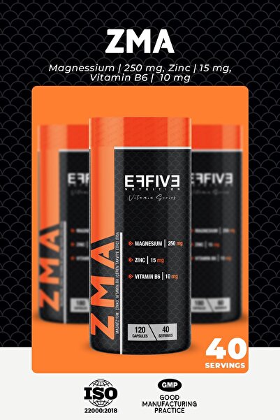 Effive Nutrition ZMA 120 Kapsül