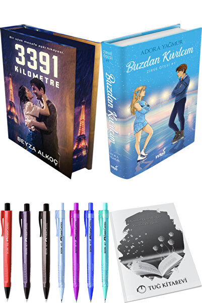 İndigo Kitap İndigo 3391 Kilometre Film Özel Baskı ve Buzdan Kıvılcım Ciltli ...