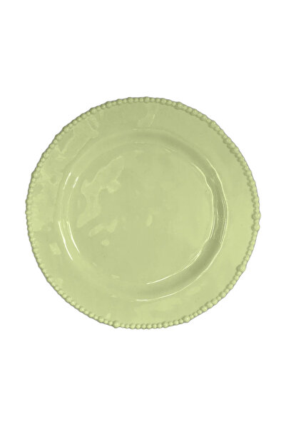 Baci Milano Joke Yeşil Melamin Pasta Tabağı 23 Cm