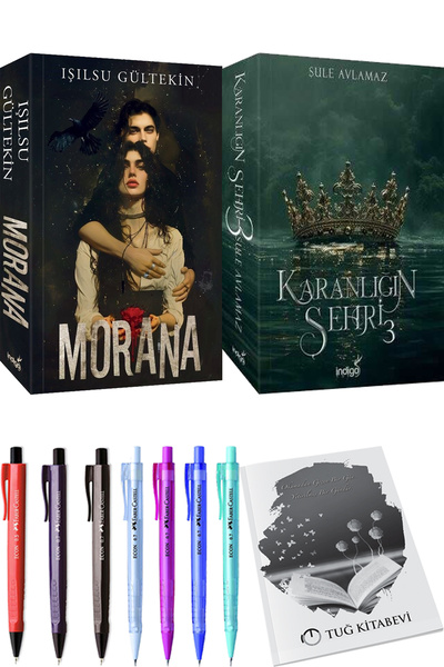 İndigo Kitap Karanlığın Şehri 3 Şule Avlamaz ve Morana Işılsu Gültekin 2li Se...