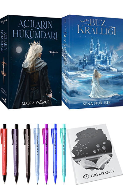 İndigo Kitap Buz Krallığı Sena Nur Işık ve Acıların Hükümdarı Adora Yağmur 2l...