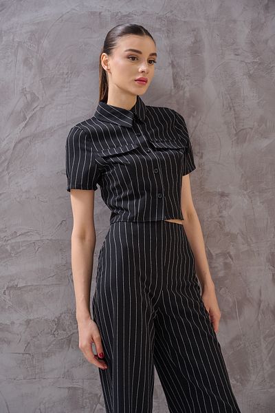SHUGAA Set de costum premium cu dungi pentru femei