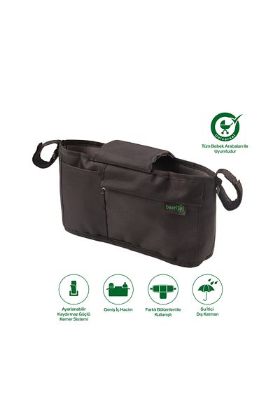 Been Baby Stroller Organizer Bag + Phone Holder Set