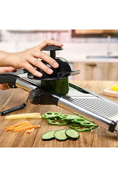 ÖZEN ENDÜSTRİYEL MUTFAK Mandolin Cips Dilimleyici Sebze Dilimleyici Manuel