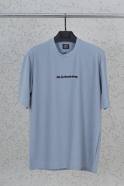 DYNAMO Men's 0 Collar T-shirt - 191 Model