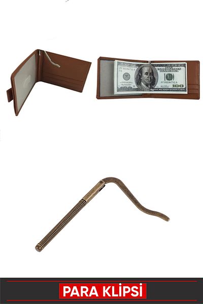 Vox Art Copper Color Metal Money Clip - Spring Loaded Wallet