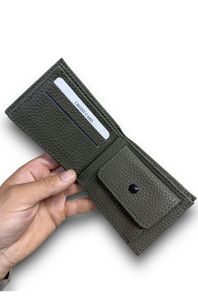 Roan Vegan Leather Wallet Portfolio 9 Credit Card Holders Coin Compartment Gift Packaging Luxury Stylish Boxed
