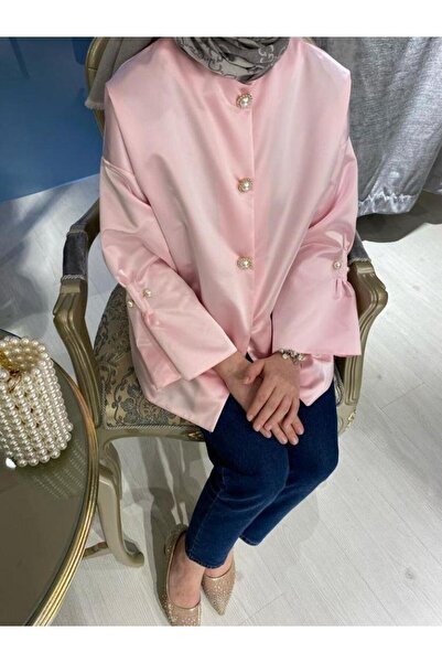 tafta Wedding Ceket Pinky