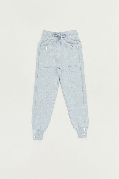 Fulla Moda Κοριτσίστικο παντελόνι Jogger με λεπτομέρεια με κορδόνια
