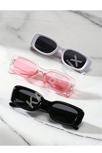 KAMPANİX NEW SEASON NEW DEAL TREND MODEL UNISEX SUNGLASSES SET