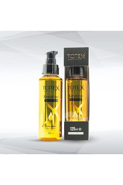 TOTEX 125 ml Keratin Hair Gloss - Hair Repair Serum and Oil