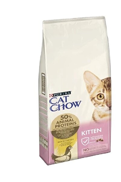 Cat Chow Purına Cat Chow Kıtten Chıcken - Tavuklu Yavru Kuru Kedi Maması 15 Kg