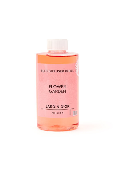 JARDIN D'OR D'or Paris Flower Garden Oda Kokusu Yedek Şişe - Şeffaf - 300 ml