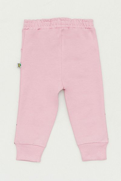 Fulla Moda Teddy Bear Printed Girls' Sweatpants with Elastic Legs
