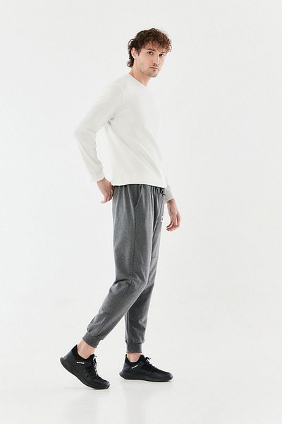 Fulla Moda Pantaloni de jogging imprimați cu talie elastică