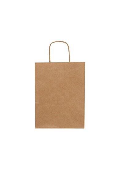 18x8x23-25 Pieces Kraft Bag with Auger Handle