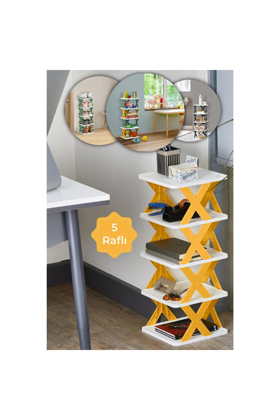 Karavan Kampüs Model X Ayakkabılık, Organizer, Banyo Rafı, Mutfak Rafı, Çok Amaçlı Düzenleyici