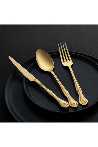 Nehir Lalezar Titanium 36 Piece Small Family Set