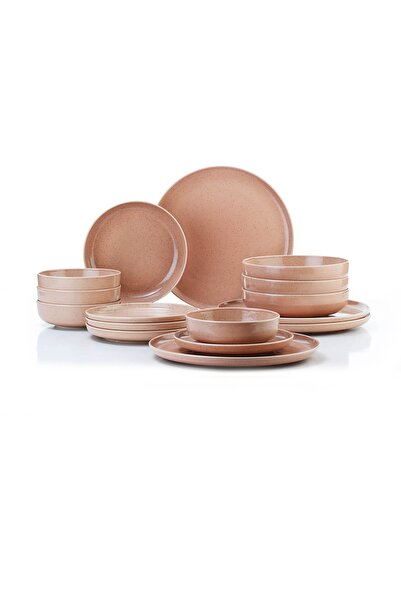 Kütahya Porselen Moderna 16 Parça 4 Kişilik Yemek Takımı Yavruağzı