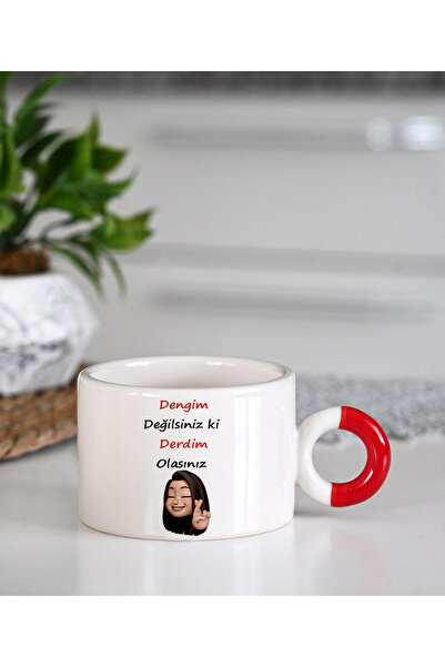 GünayStore 200 Ml Luxury Double Turkish Coffee Cup - Espresso for Friend Love...