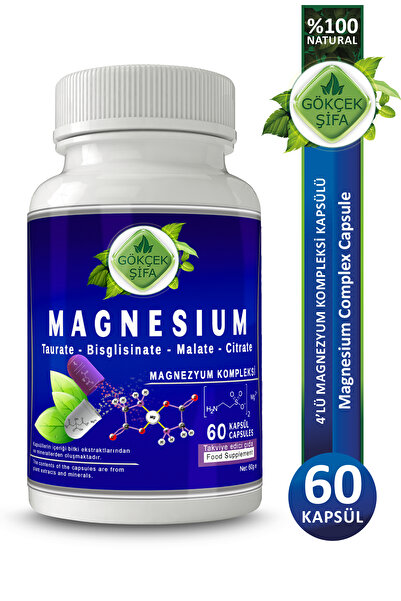 Gökçek Şifa Magnezyum Kompleksi Kapsül (Magnesium Complex Capsule)