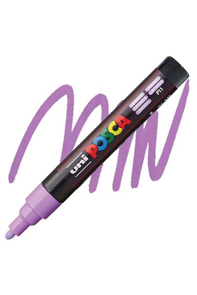 UNİ-BALL UNI POSCA Water Based Poster Marker - PC-5M 1.8-2.5 Lavender