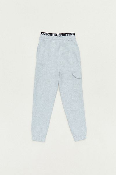 Fulla Moda Κείμενο Φούτερ για κορίτσι με κορδόνια Jogger