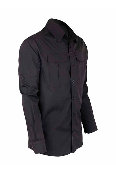 VAV WEAR Ανδρικό πουκάμισο Tactical - Ευέλικτη Εφαρμογή, Εξωτερικά Ρούχα, Αδιάβροχο Trekking TACFLEX02