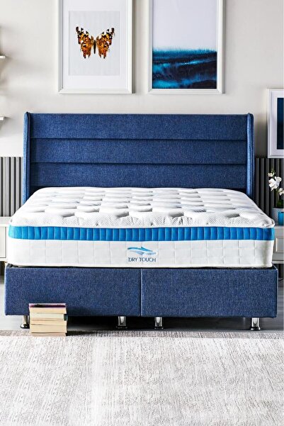 Niron Yatak Niron Dry Touch Tek Kişilik Paket Yaylı Lüks Full Ortopedik Yatak 100x200 Cm