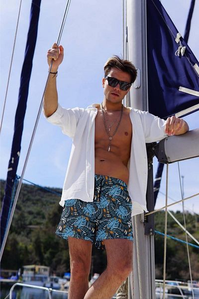 DYNAMO Men's Swim Shorts - Stylish and Comfortable Design
