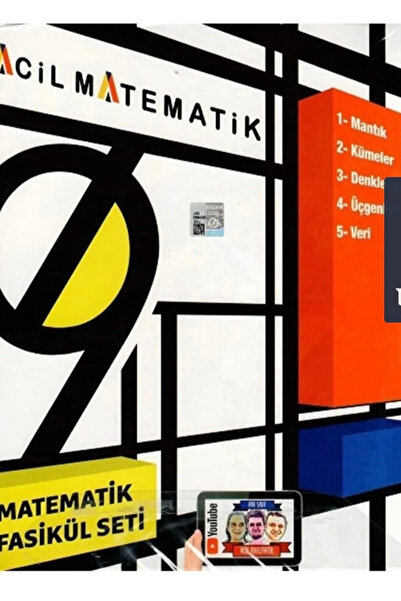 Acil Yayınları 9,10,11 2024 Acil Yayınları 9.Sınıf Acil Matematik 6 Lı Fasikü...