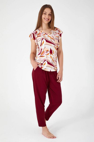 Arnetta Set de pijamale pentru femei cu model