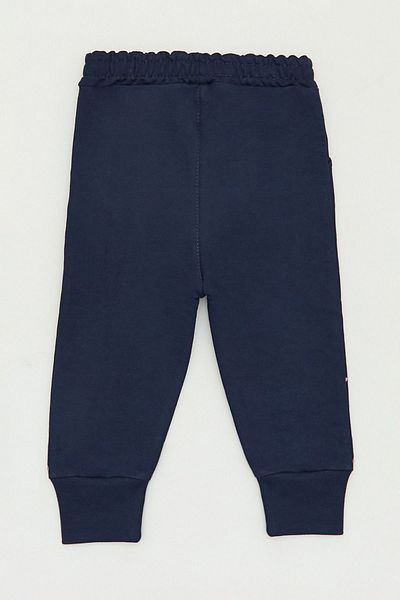 Fulla Moda Teddy Bear Printed Girls' Sweatpants with Elastic Legs