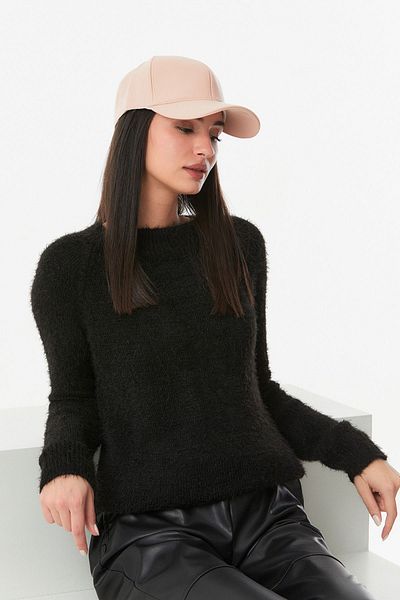 Fulla Moda Καπέλο από συνθετικό δέρμα με ρυθμιζόμενη πλάτη