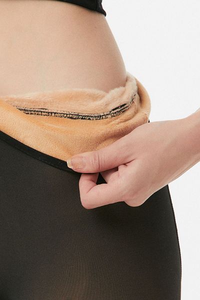 Fulla Moda Καλσόν με Fleece Εσωτερικά