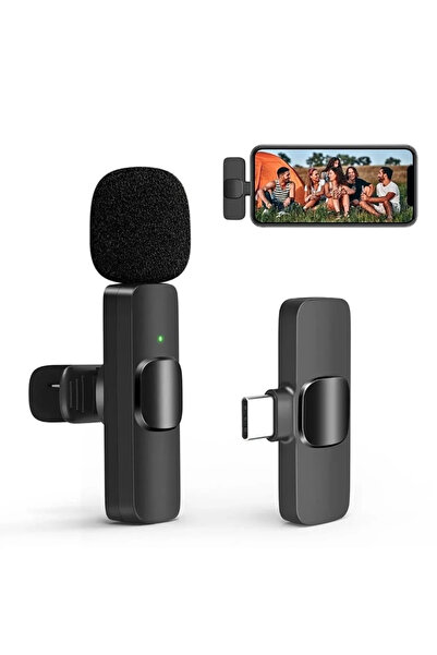 qasul Kablosuz Yaka Mikrfonu
