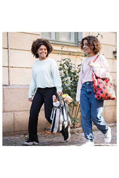 IKEA SKYNKE Black-White Bag - 45x36 cm