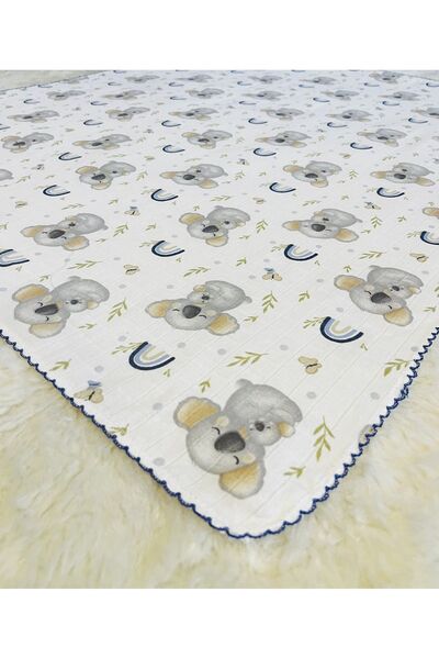anne dokunuşu gibi KUZUM BEBE Kuala Muslin Girl Baby Boy Swaddle Blanket