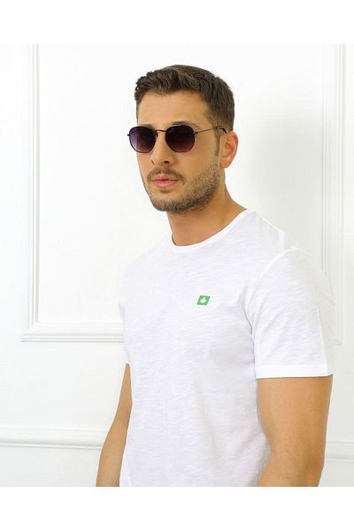 UOMOPARK 2706 Tricou de bază cu un singur jerseu cu flacără