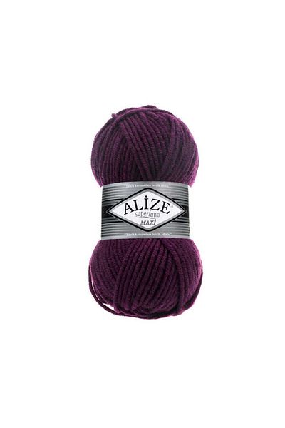 Alize Alize Superlana Maxi 111 Plum - 5 Τεμάχια