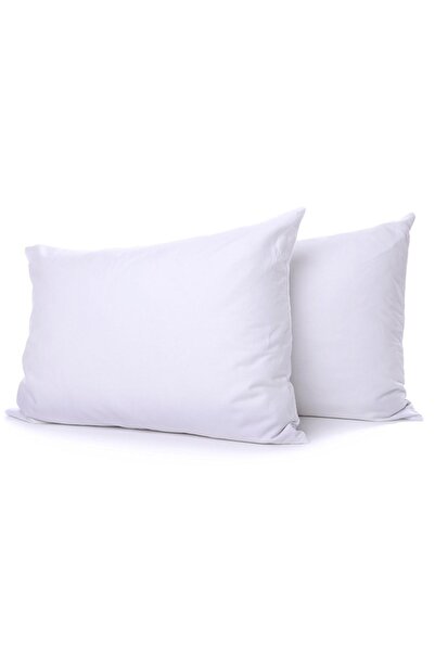 SUVAY Βαμβακερή Μαξιλαροθήκη 2 τμχ Λευκό Χρώμα Κάλυμμα 50x70 Μαξιλαροθήκη Εσωτερική επένδυση