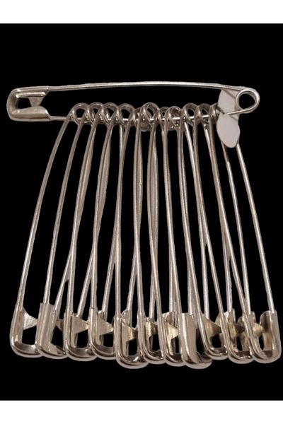 erdoğan hobi Hook Needle Fork Needle Hairpin Needle 8.5cm 12pcs King Size Multi-Purpose Needle No7