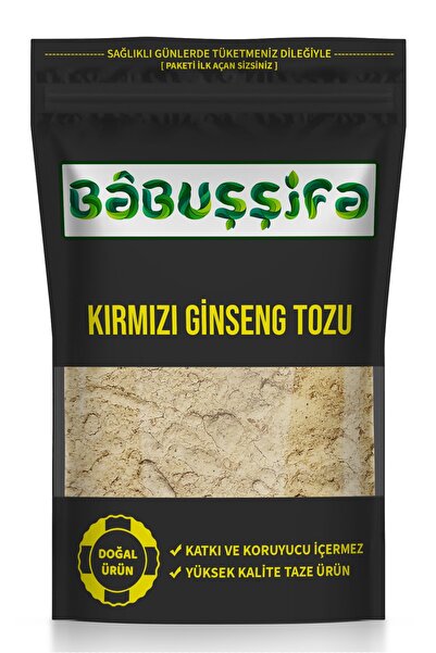 Babuşşifa 1.kalite Kırmızı Ginseng Tozu 25gr (%100 SAF)