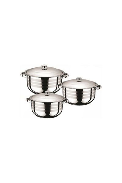 Çelik Express Royal Song - 3-Piece 6 Piece Cookware Set
