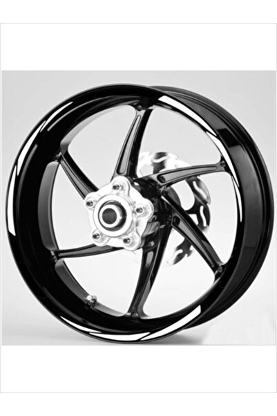 İŞCAN MOTOR Motosiklet Jant Şeridi Reflektif Gri Üniversal