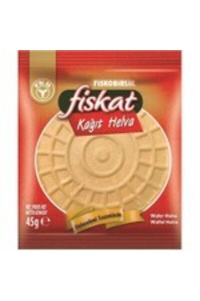 Fiskobirlik Fiskat Sade Kağıt Helve 45 Gr*5 Paket