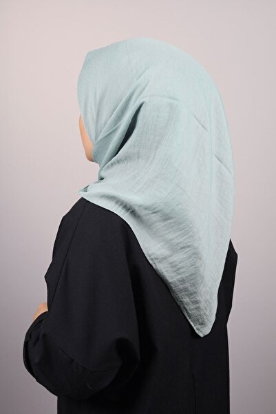 Bonjela وشاح جاز قطني بلون سادة - نمط-05